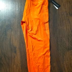 Womens Orange Leggings XL